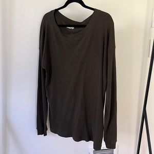 Aritzia TNA Waffle Long Sleeve